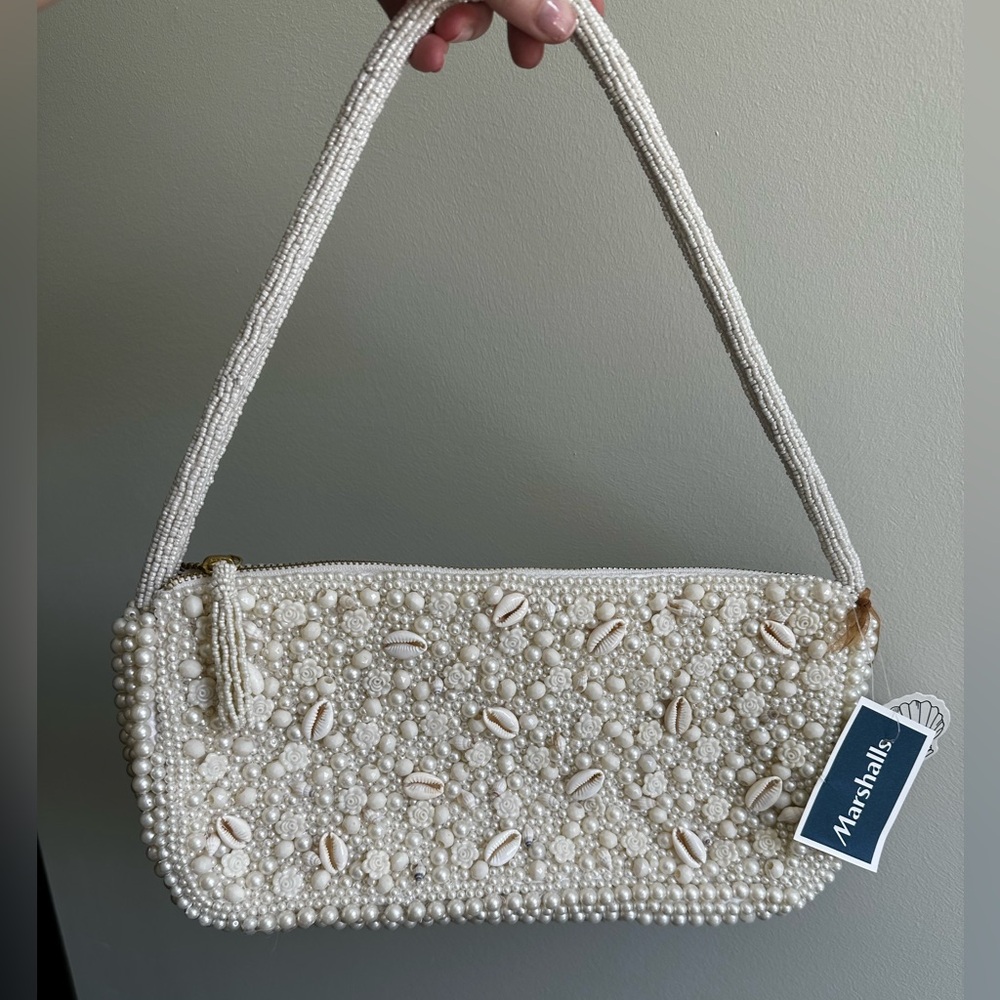 Viral beaded shoulder bag - excellent condition - NWT